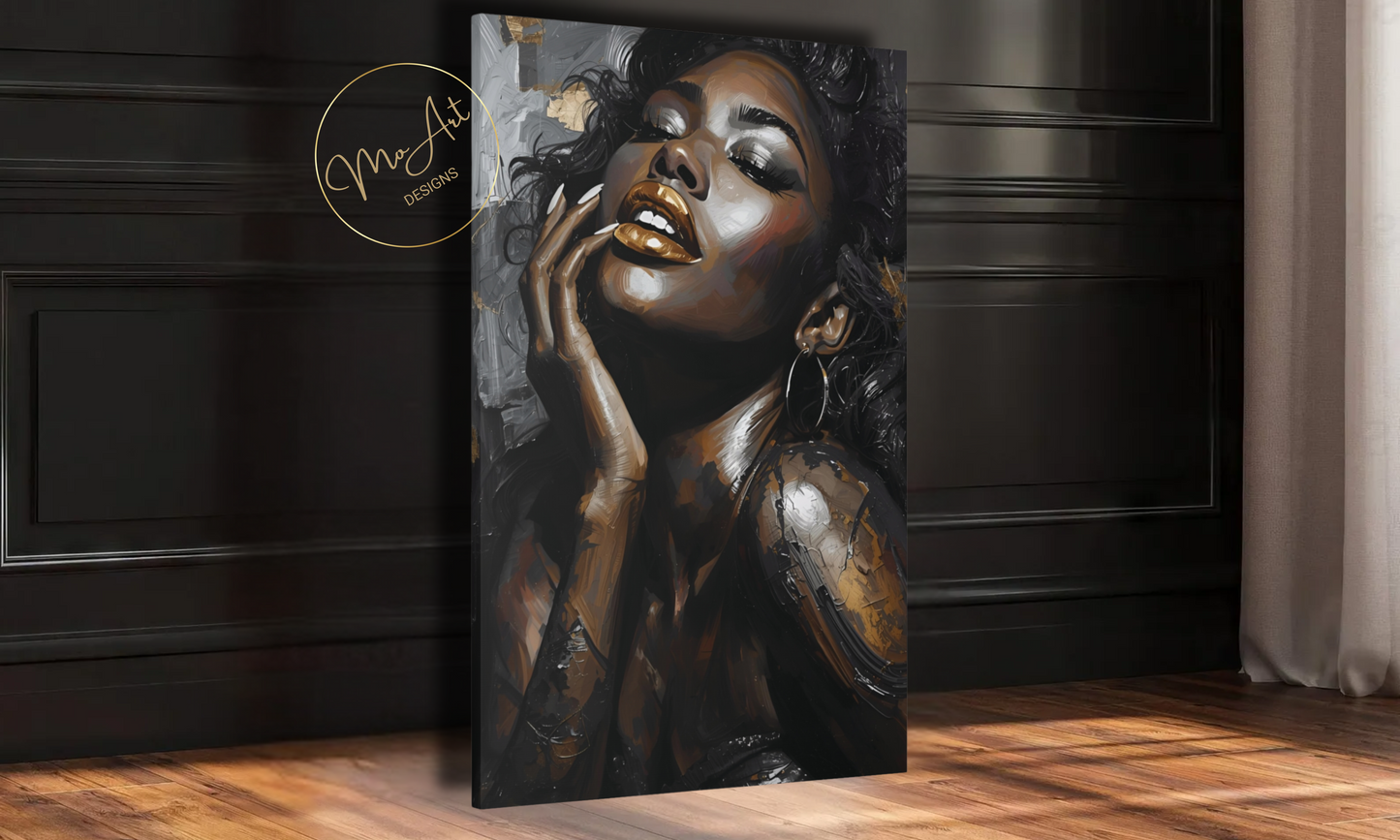 Sensual Seduction Luxury Canvas Wall Art