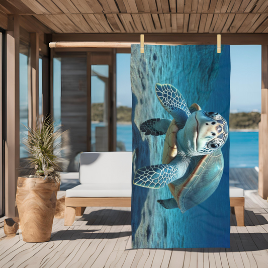 Baby Sea Turtle - Beach Towel