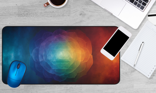 Chakra Energy - Desk Mat / Mouse Pad