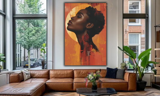 Radiant Rise – Abstract Canvas Wall Art