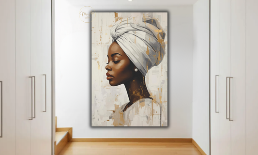 Wrapped in Grace - Abstract Canvas Wall Art