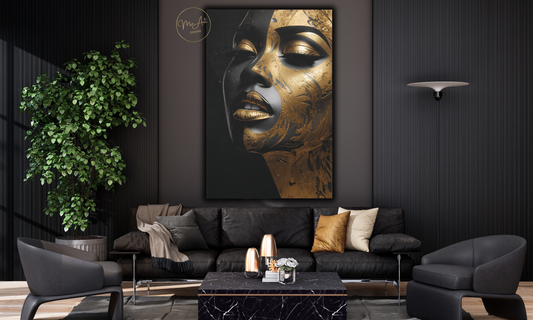 Shades of Gold – Canvas Wall Art