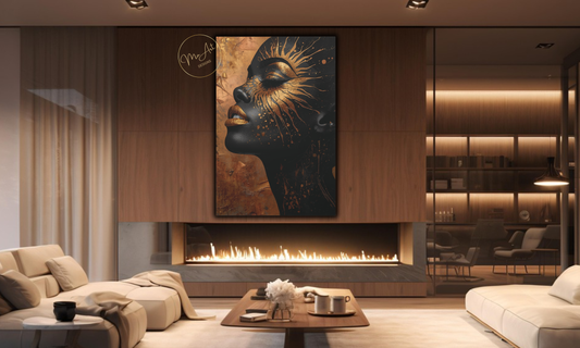 Starburst of Elegance – Canvas Wall Art