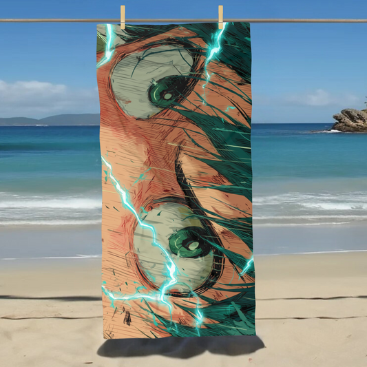 Luxurious Manga Beach Towel