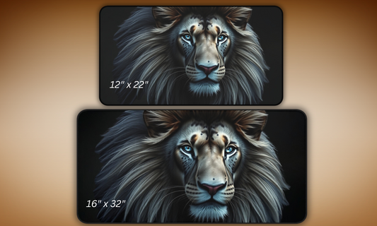 Regal Lion - Gaming Desk Mat