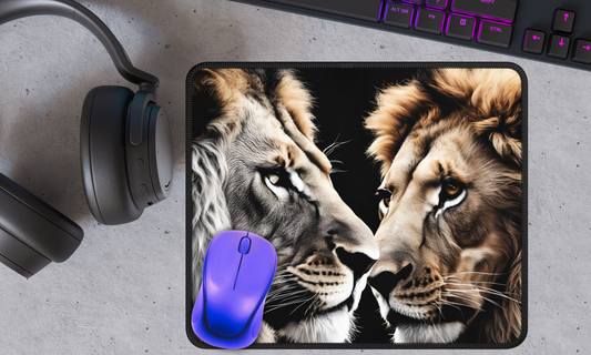 Majestic Lionhead Gaming Mouse Pad