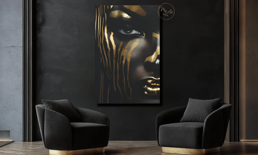 Golden Enigma – Canvas Wall Art