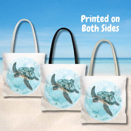Sea Turtle Tote Bag