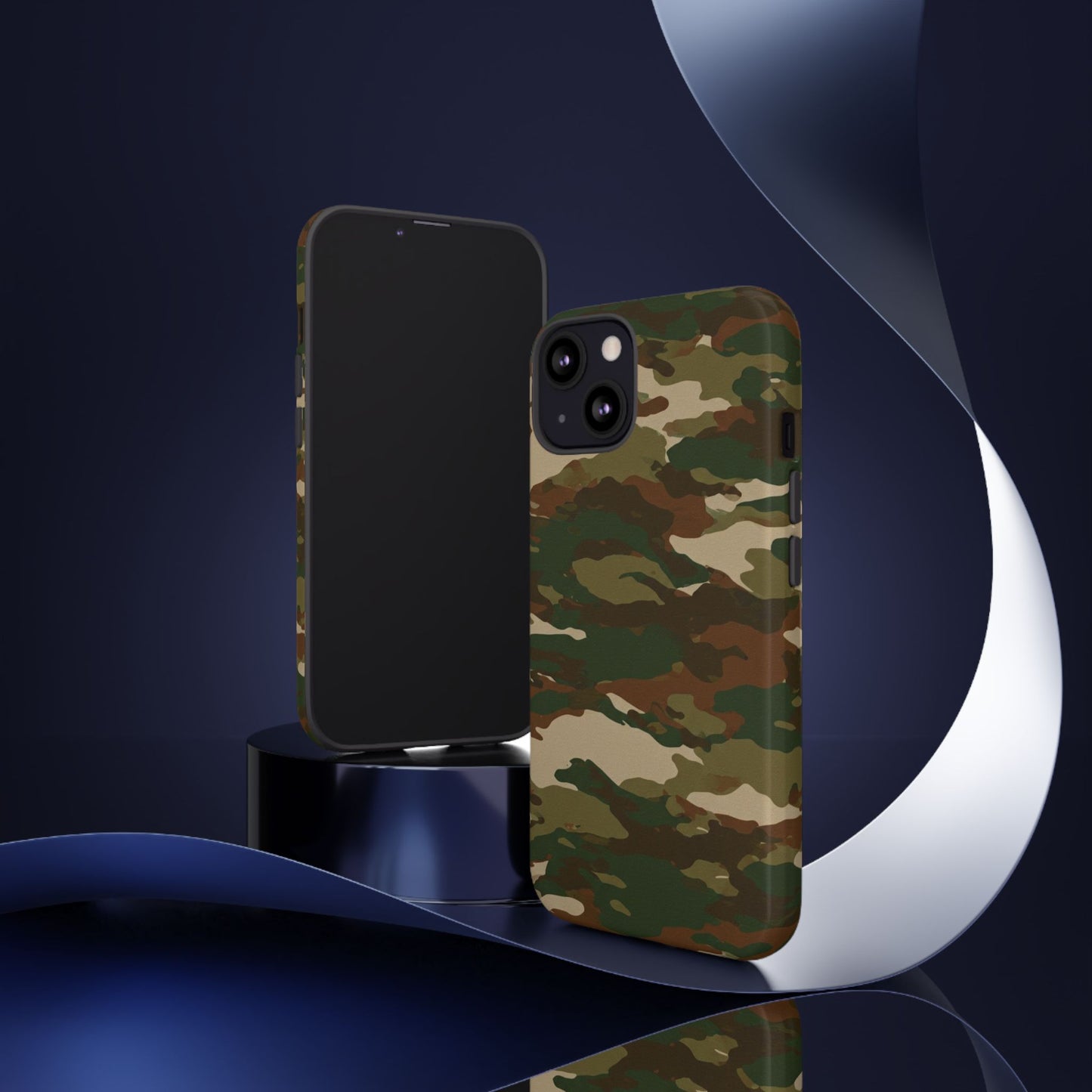 Camo Design - Tough Phone Case - iPhone or Samsung Phones