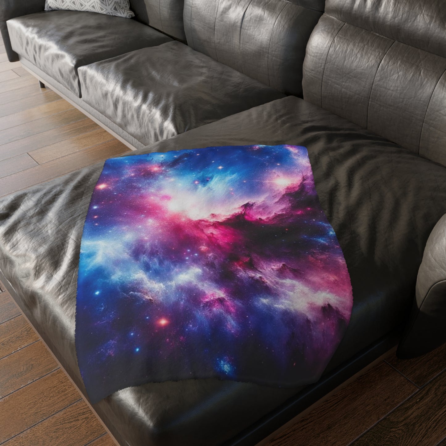 Cosmic Energy - Velveteen Microfiber Blanket