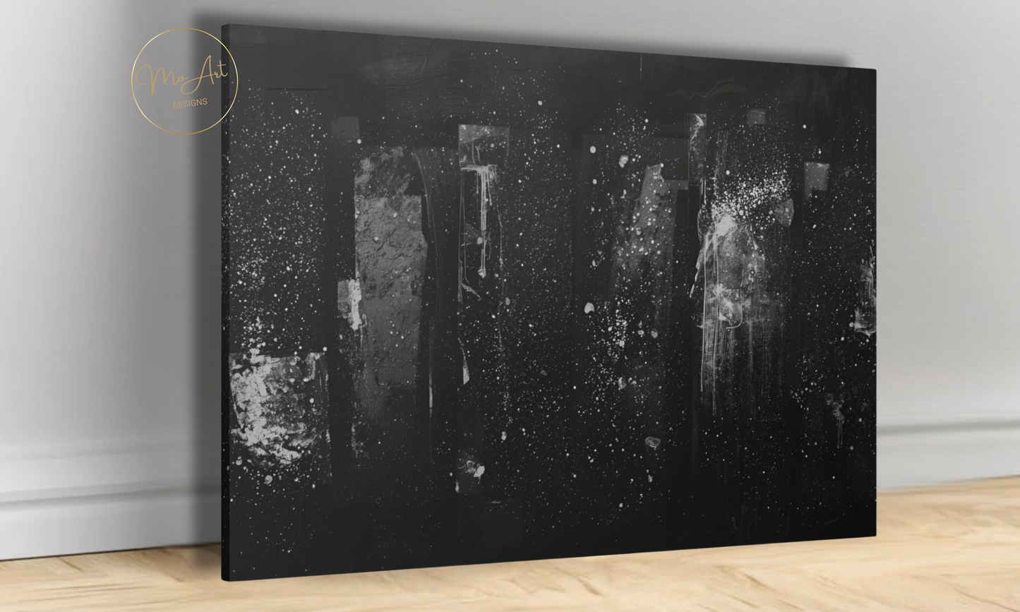 Midnight Fragments – Canvas Wall Art