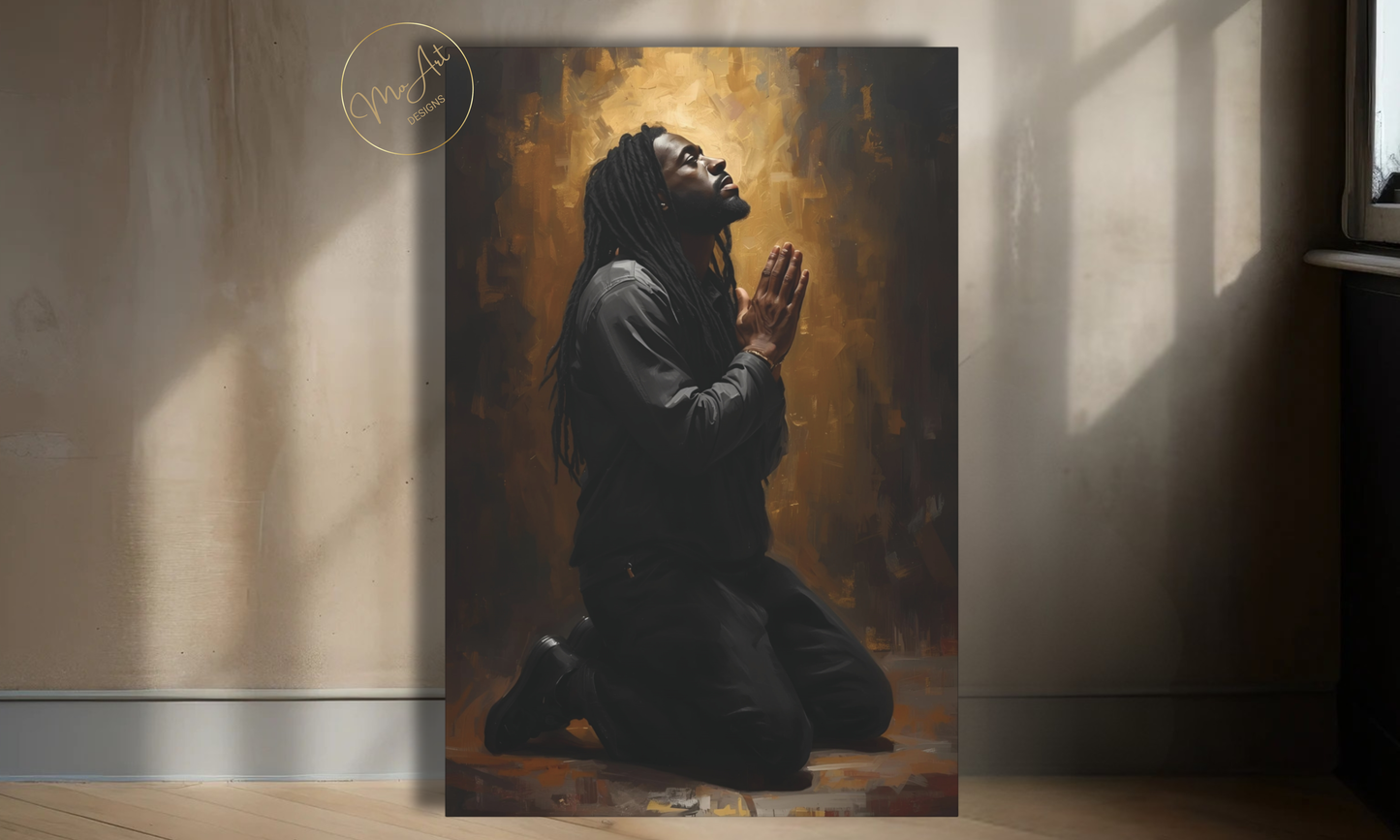 Prayer of Strength– Canvas Wall Art