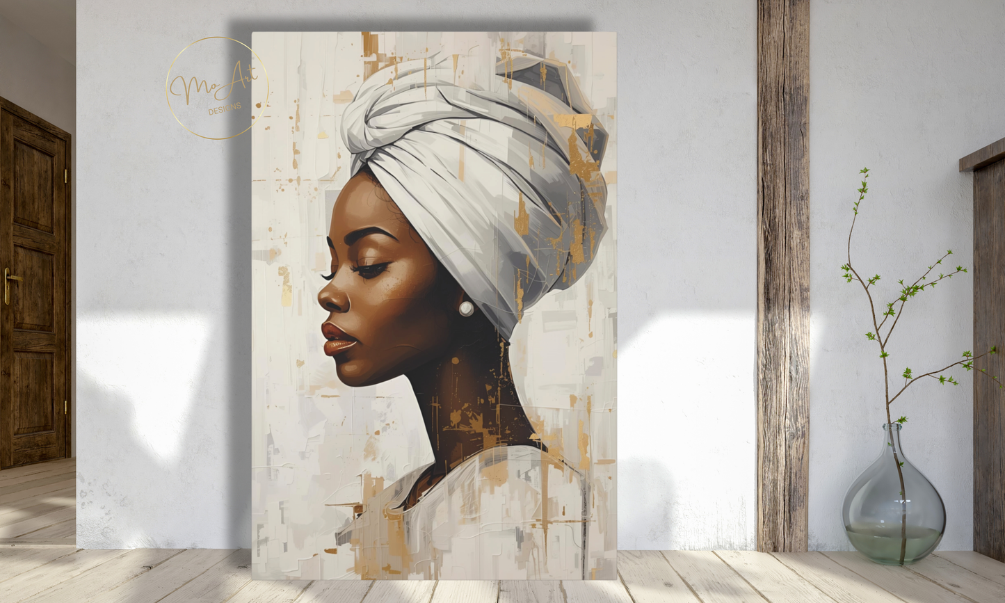 Wrapped in Grace - Abstract Canvas Wall Art