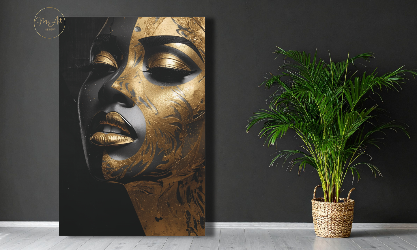 Shades of Gold – Canvas Wall Art