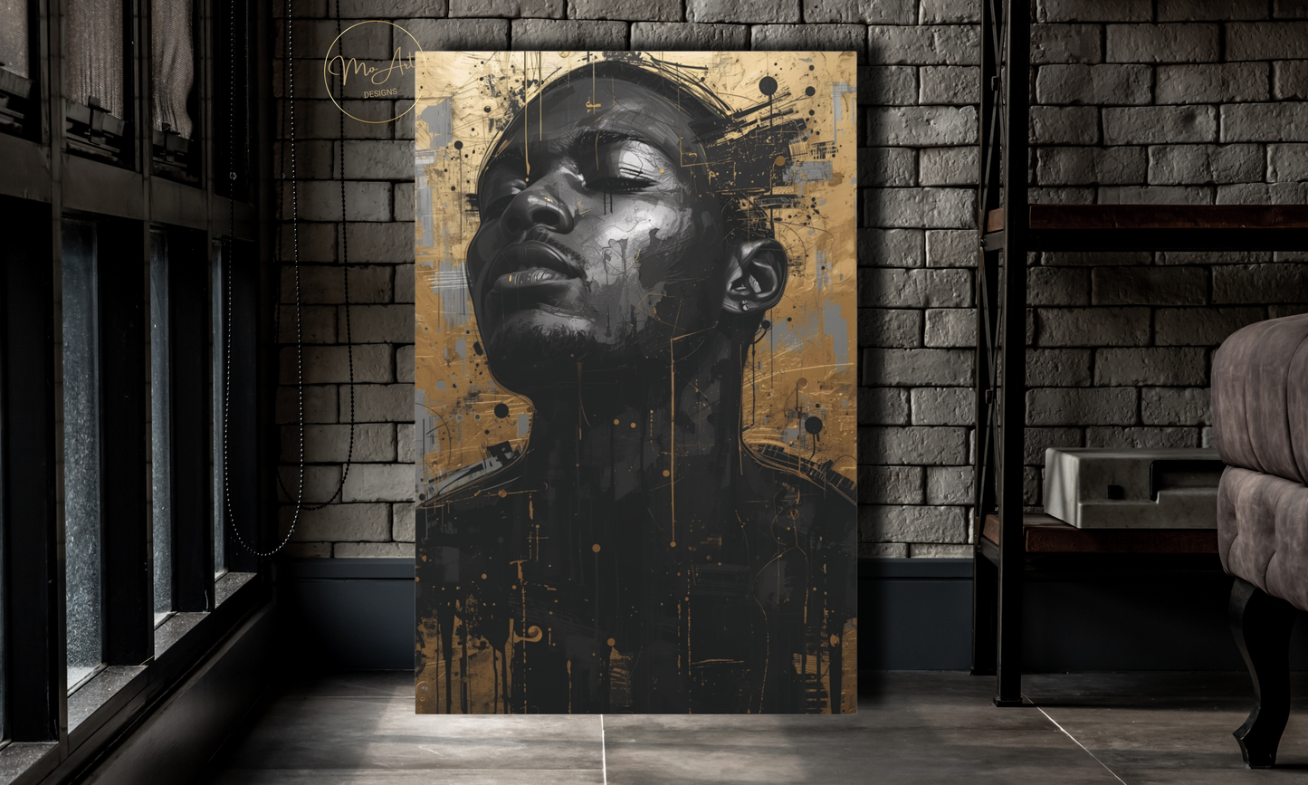 Soul Rising - Abstract Canvas Wall Art