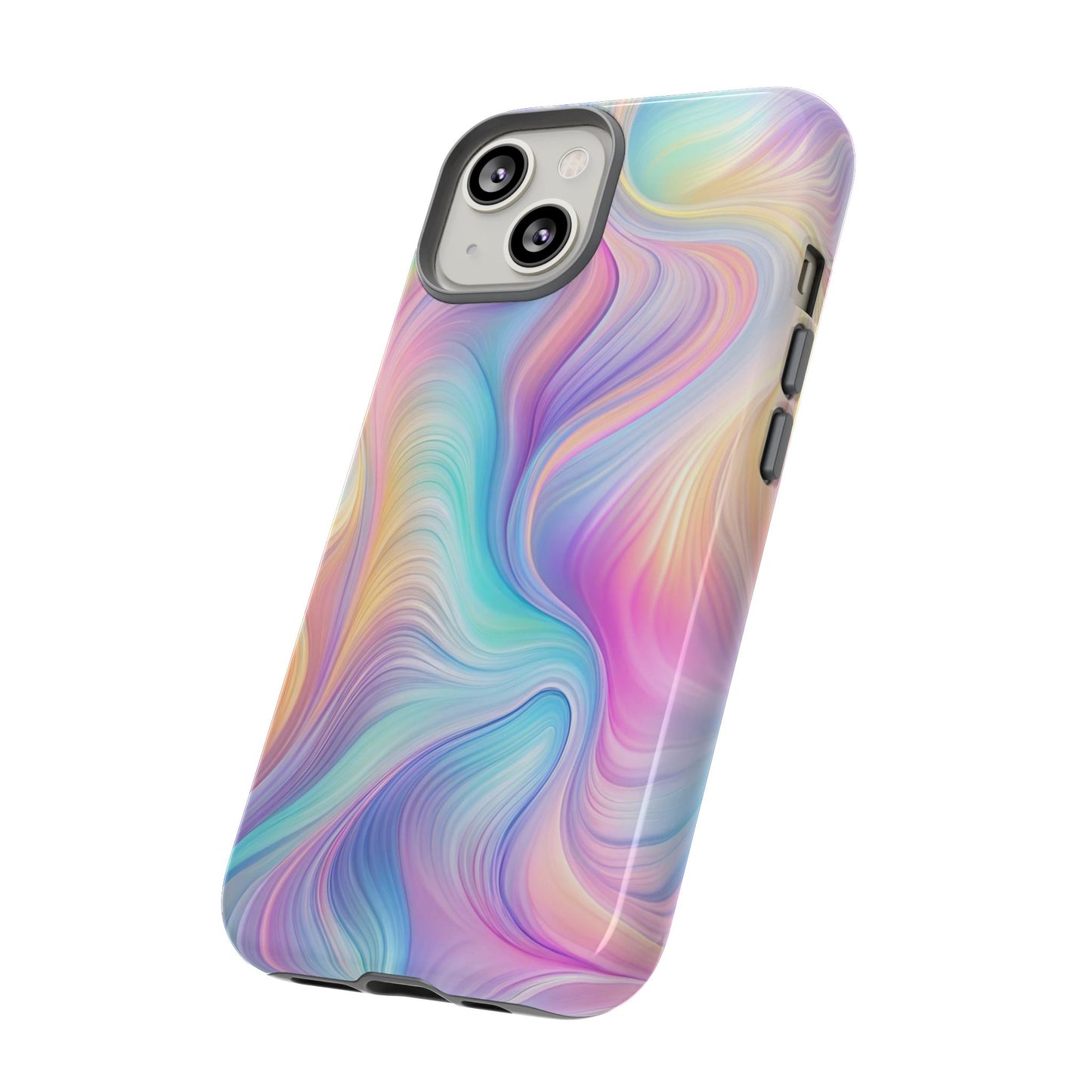 Colorful Swirls Tough Phone Case for Ultimate Protection - iPhone or Samsung Phones