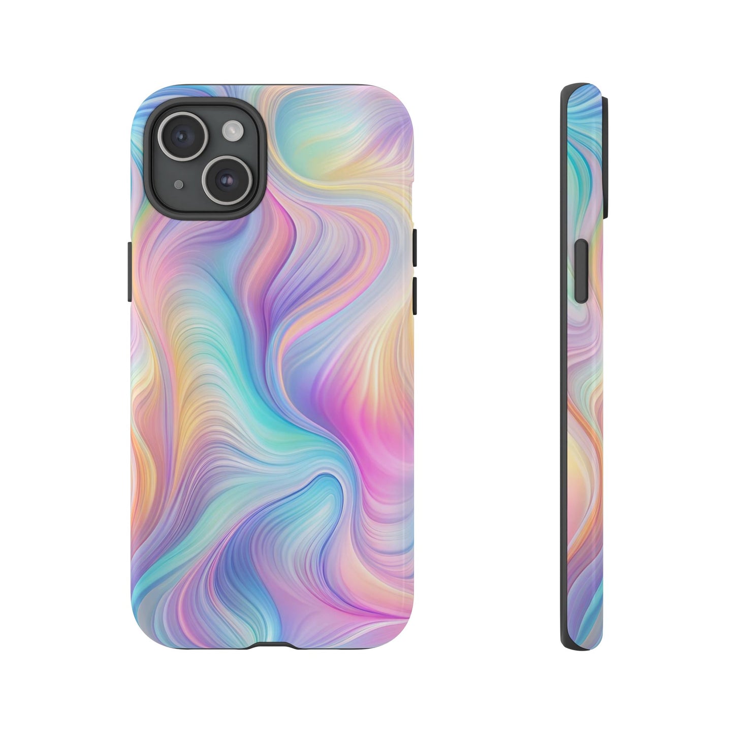Colorful Swirls Tough Phone Case for Ultimate Protection - iPhone or Samsung Phones