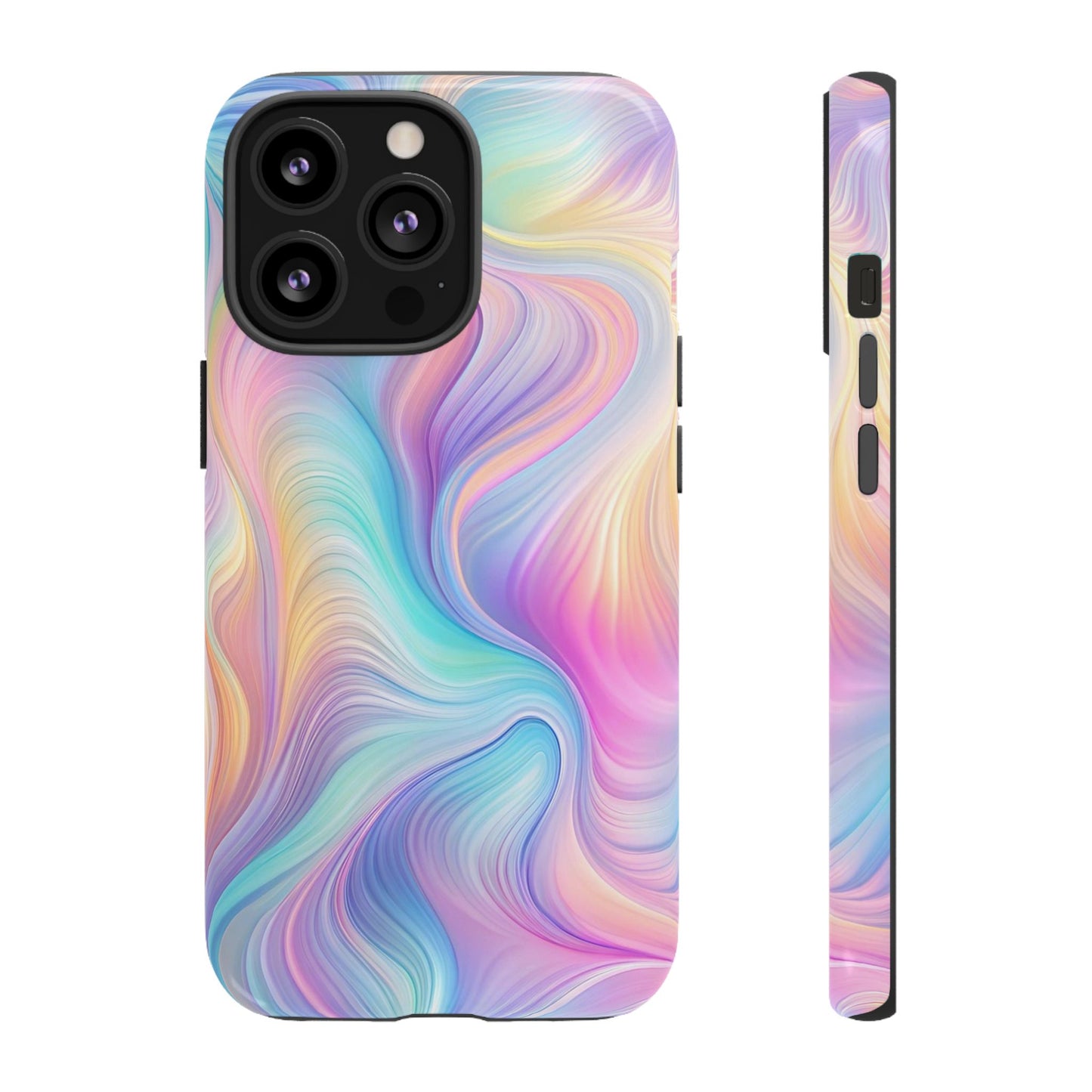 Colorful Swirls Tough Phone Case for Ultimate Protection - iPhone or Samsung Phones
