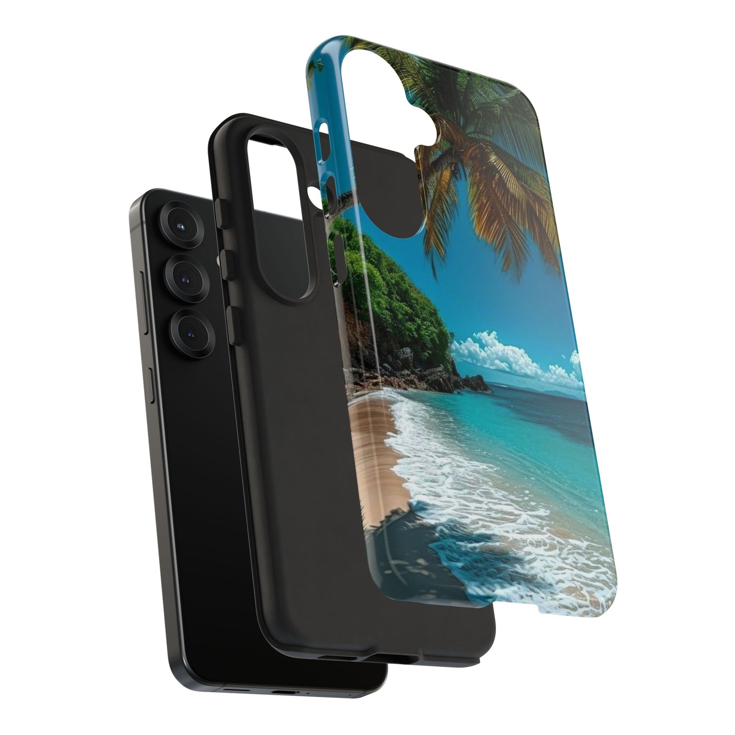 Tropical Beach Oasis - Tough Case for iPhone or Samsung