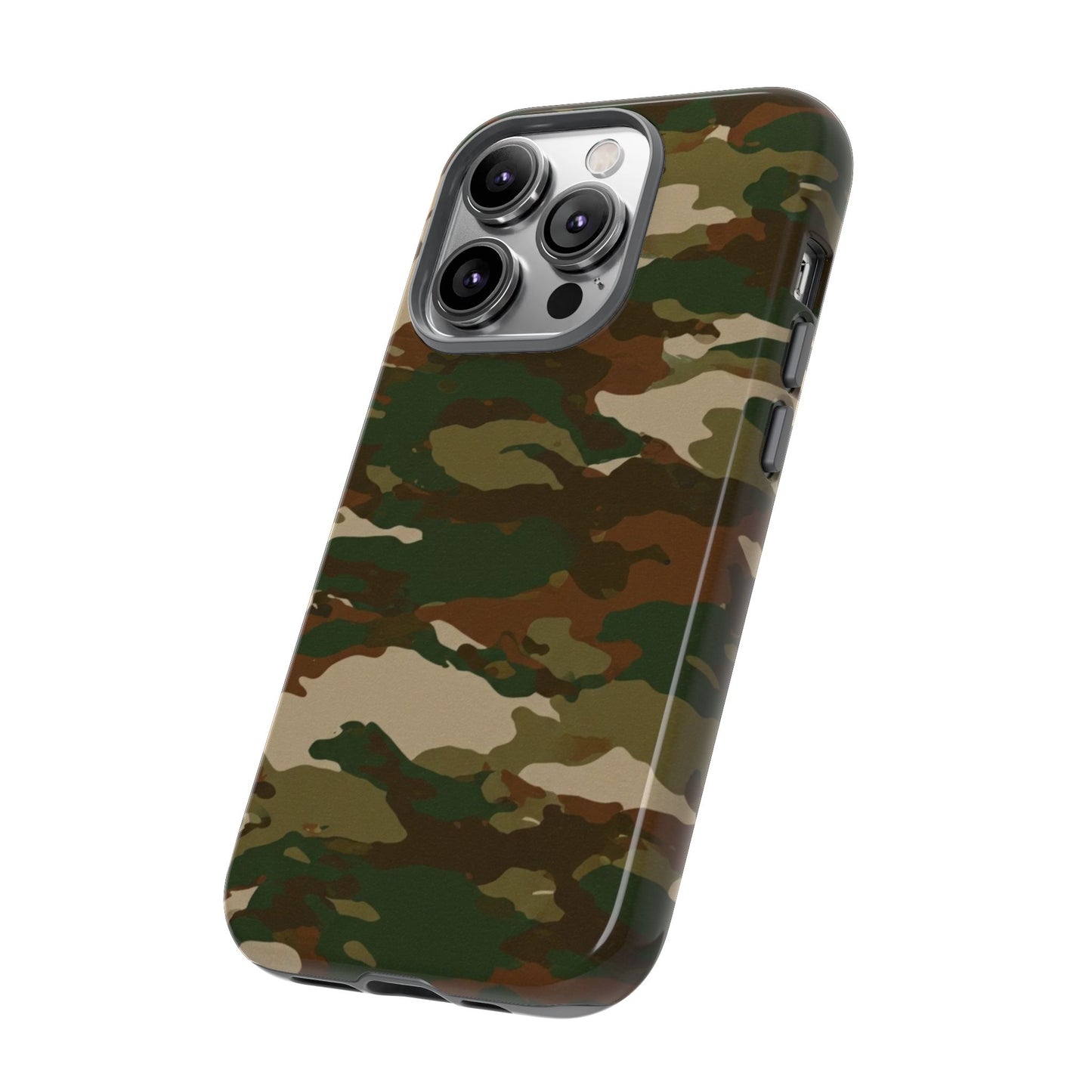 Camo Design - Tough Phone Case - iPhone or Samsung Phones