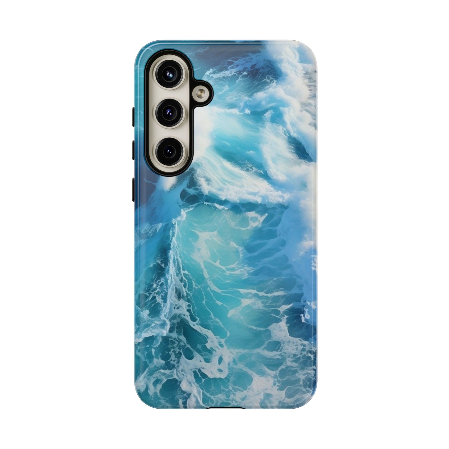 Crashing Ocean Waves - Tough Phone Case - iPhone or Samsung Phones