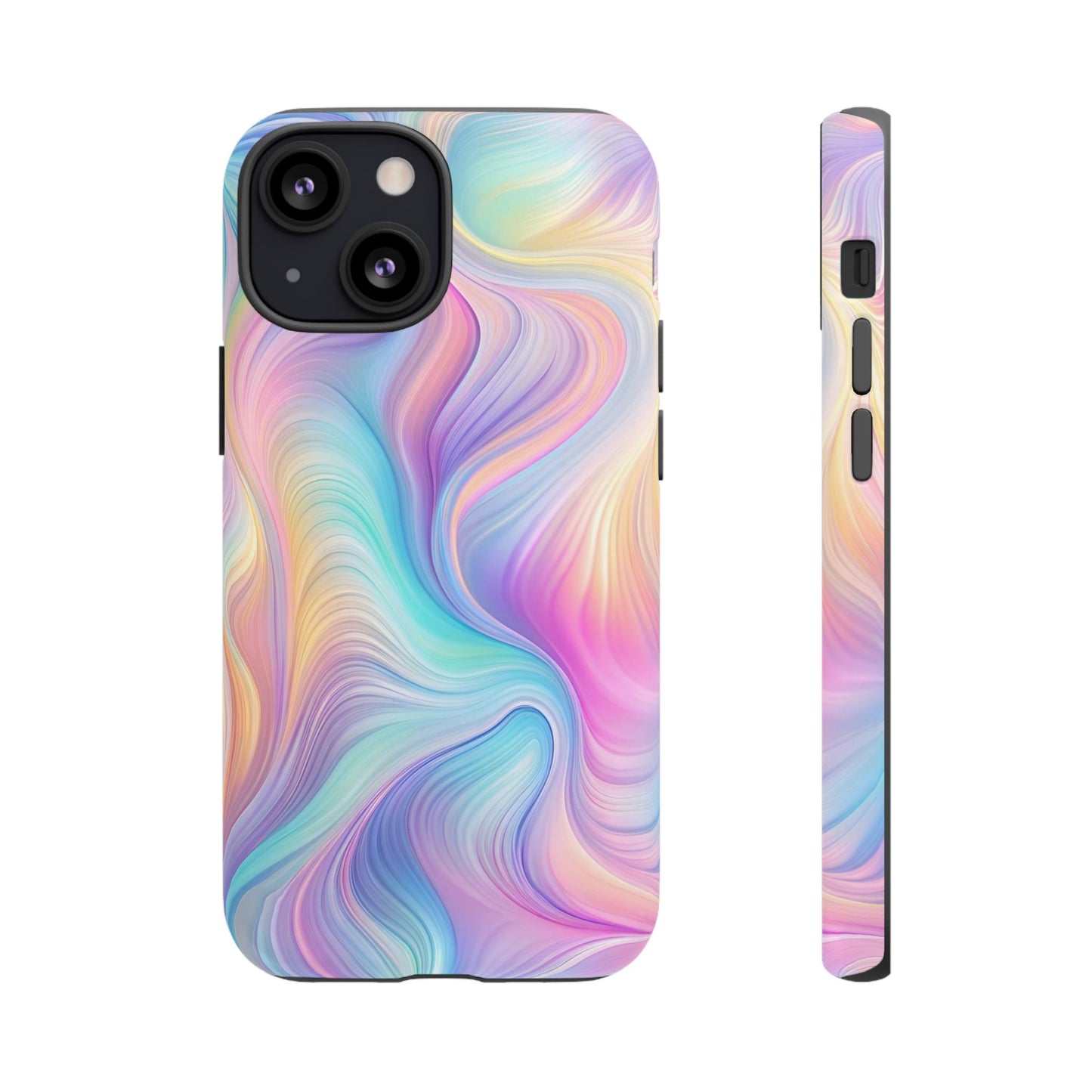 Colorful Swirls Tough Phone Case for Ultimate Protection - iPhone or Samsung Phones