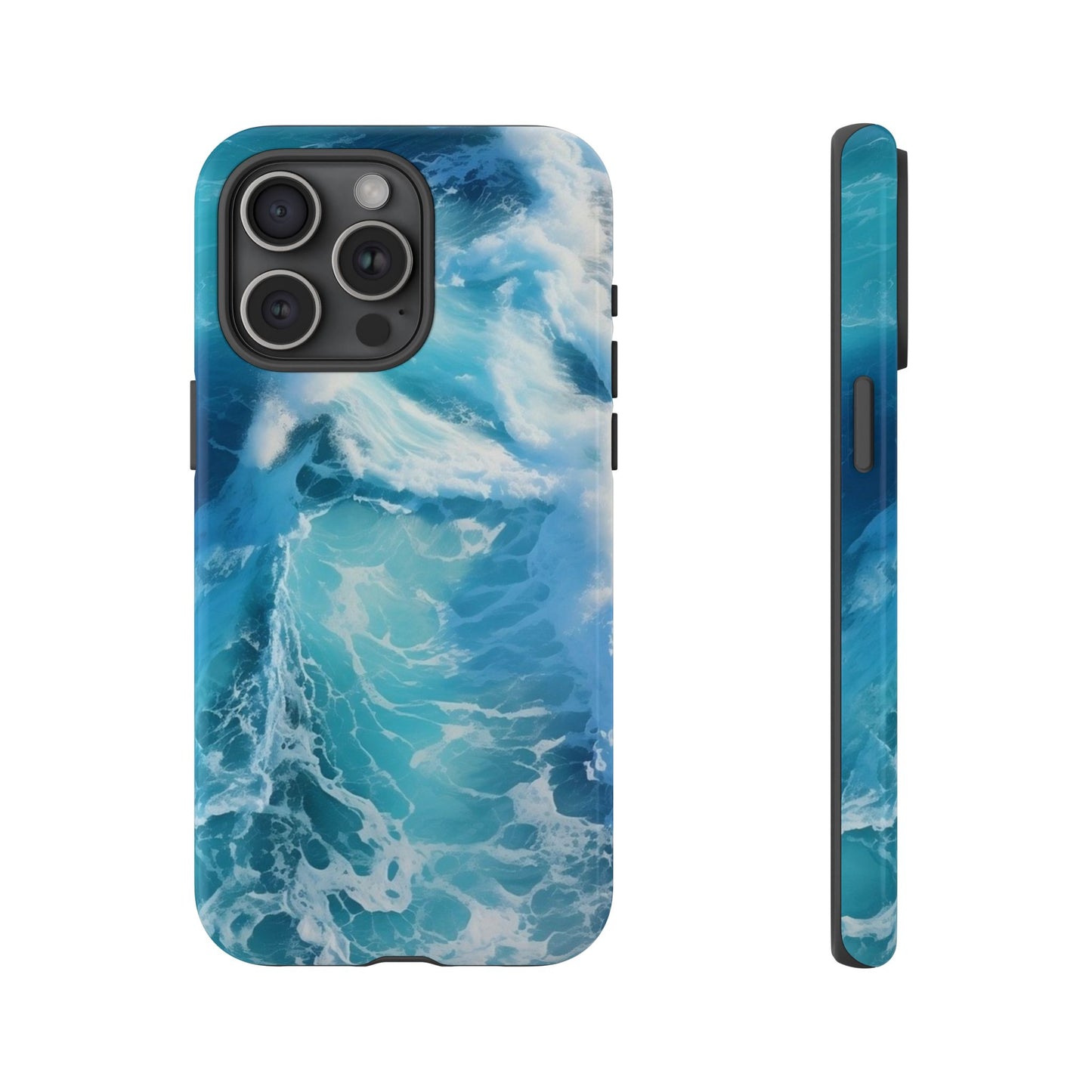 Crashing Ocean Waves - Tough Phone Case - iPhone or Samsung Phones