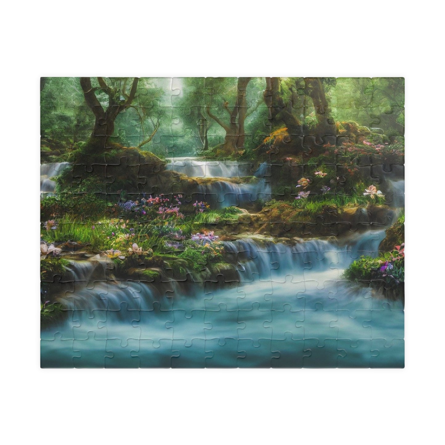 Fantasy Waterfalls Jigsaw Puzzle