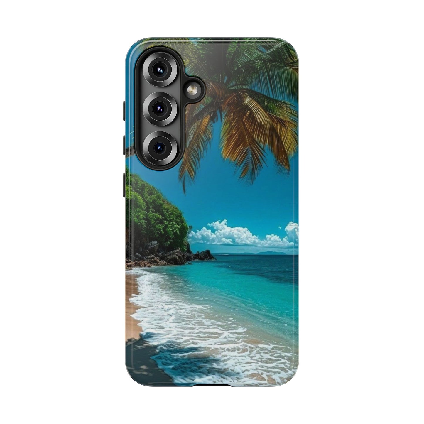 Tropical Beach Oasis - Tough Case for iPhone or Samsung