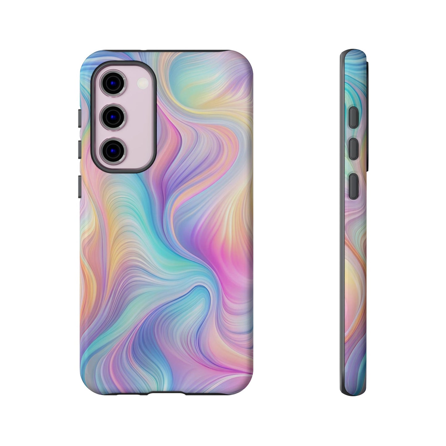 Colorful Swirls Tough Phone Case for Ultimate Protection - iPhone or Samsung Phones