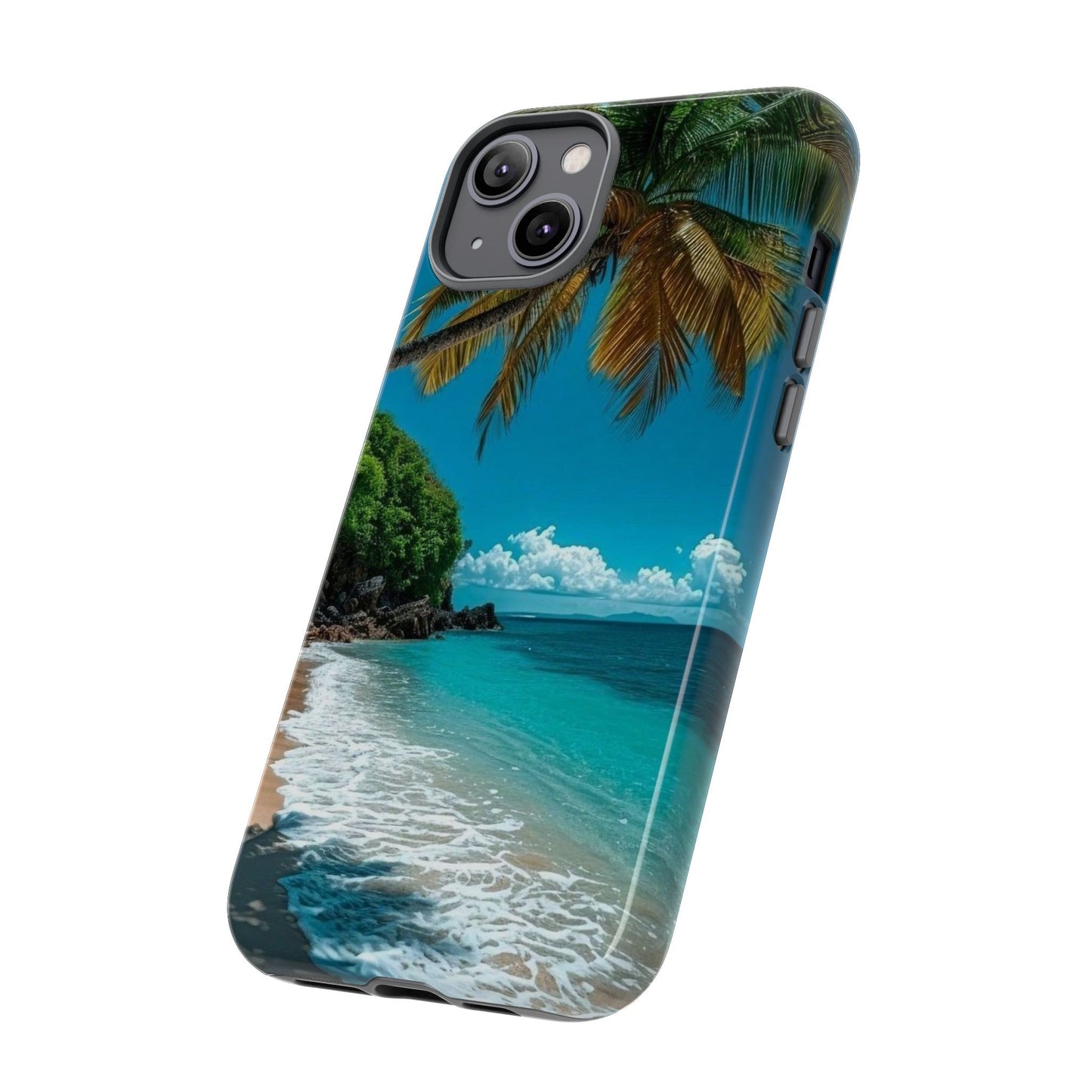 Tropical Beach Oasis - Tough Case for iPhone or Samsung