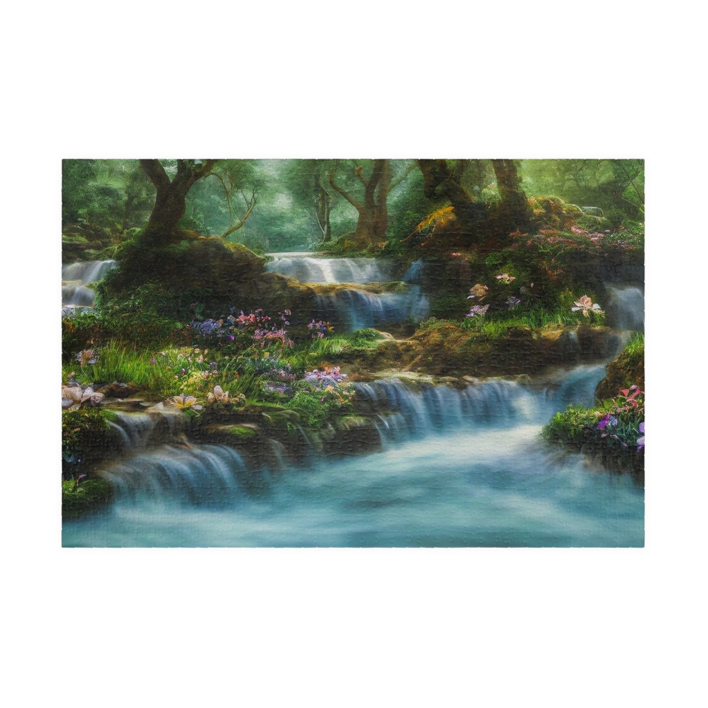 Fantasy Waterfalls Jigsaw Puzzle