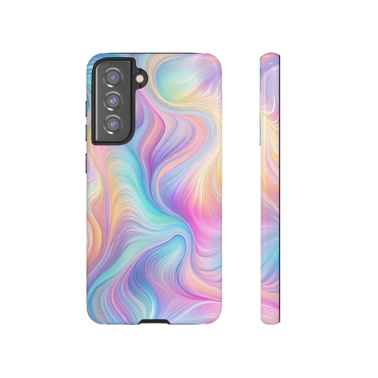 Colorful Swirls Tough Phone Case for Ultimate Protection - iPhone or Samsung Phones