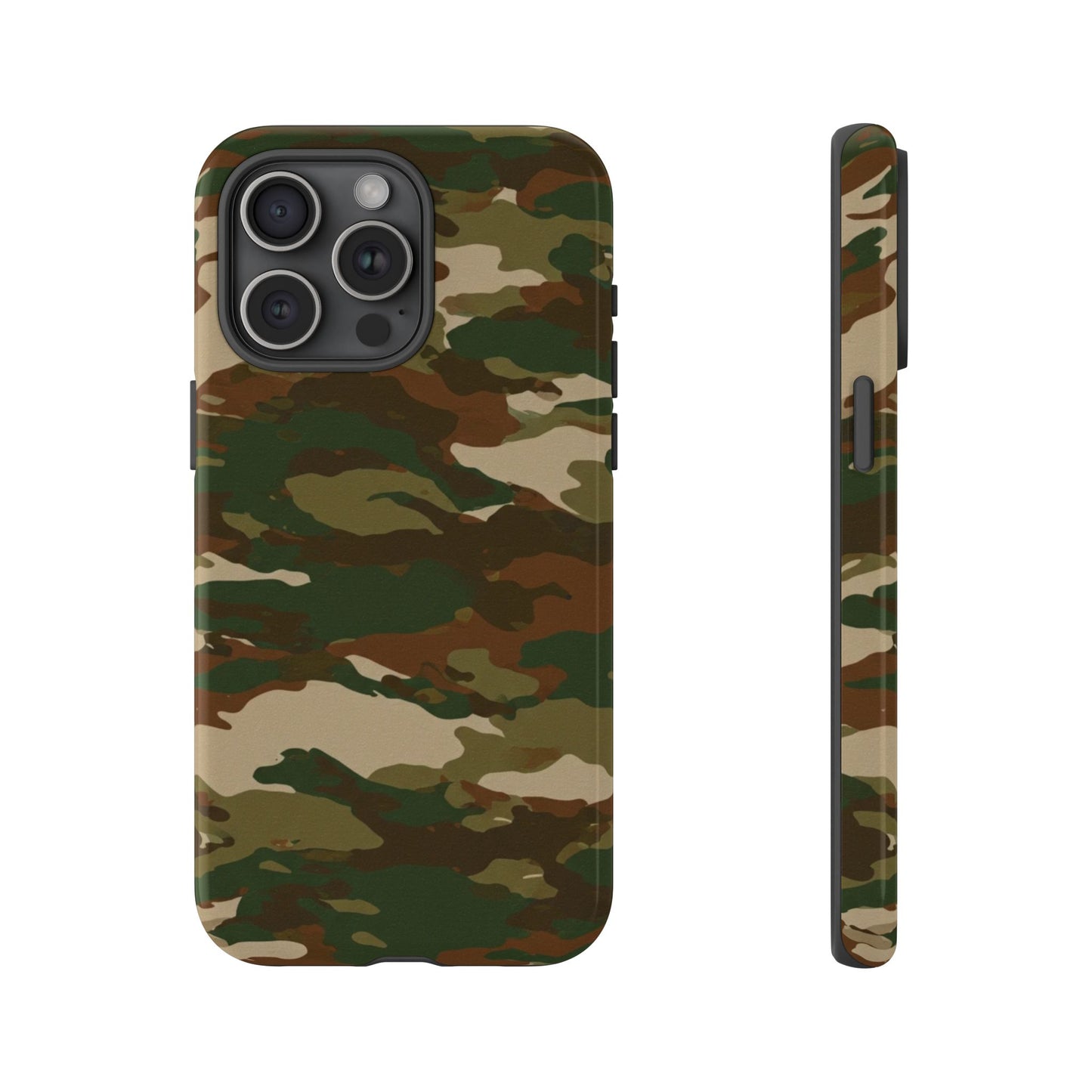 Camo Design - Tough Phone Case - iPhone or Samsung Phones