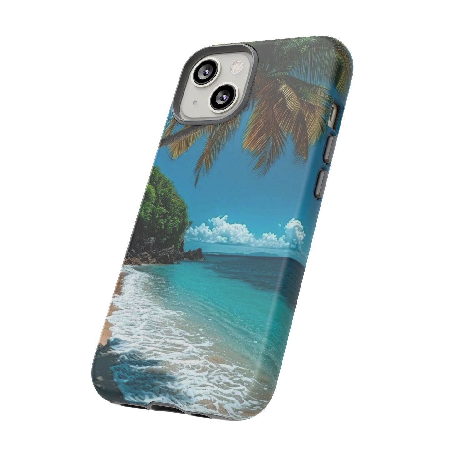 Tropical Beach Oasis - Tough Case for iPhone or Samsung