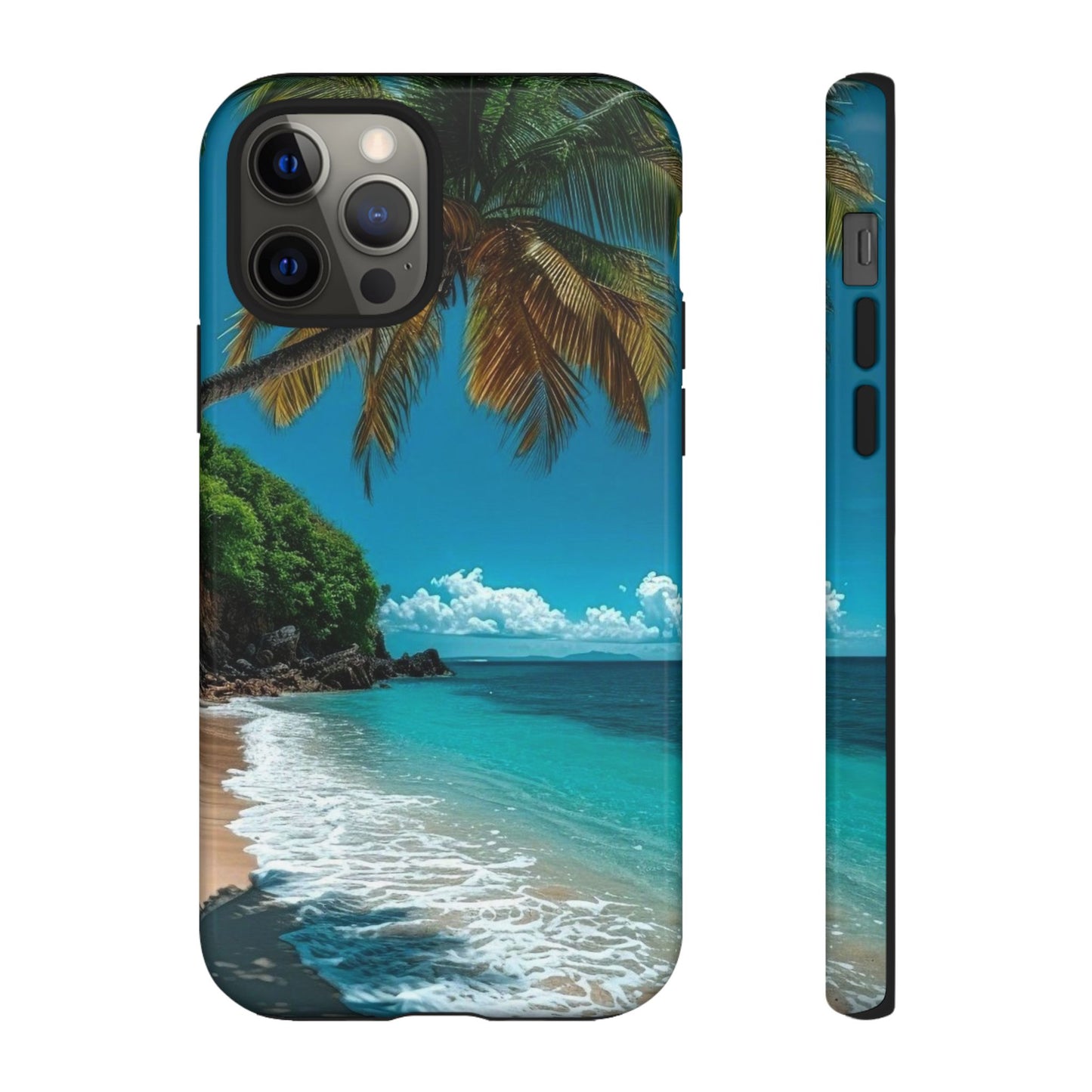 Tropical Beach Oasis - Tough Case for iPhone or Samsung