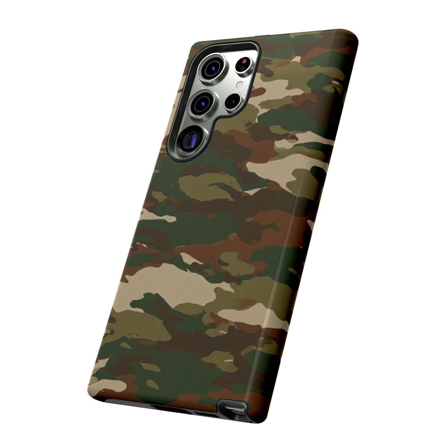Camo Design - Tough Phone Case - iPhone or Samsung Phones