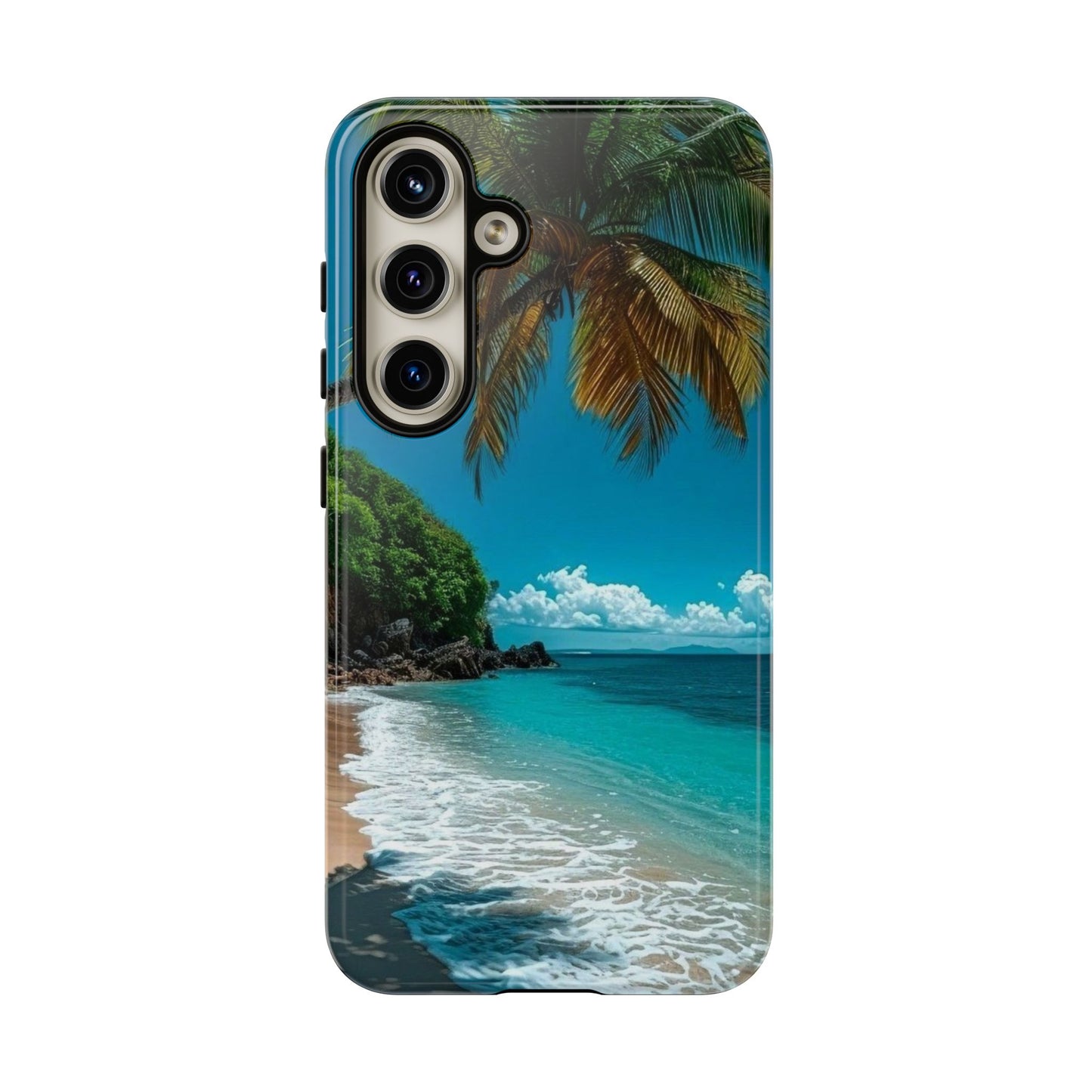 Tropical Beach Oasis - Tough Case for iPhone or Samsung