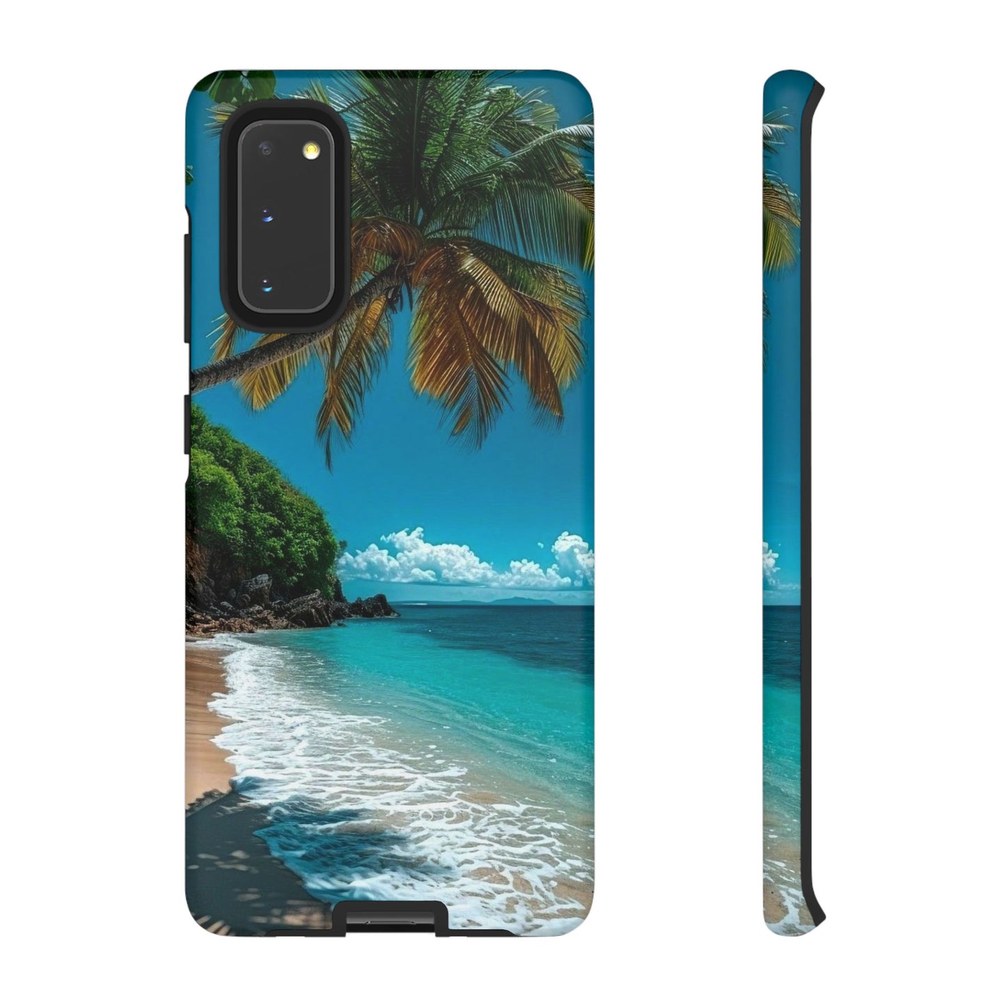 Tropical Beach Oasis - Tough Case for iPhone or Samsung