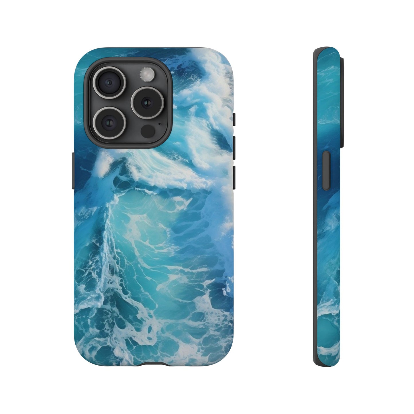 Crashing Ocean Waves - Tough Phone Case - iPhone or Samsung Phones