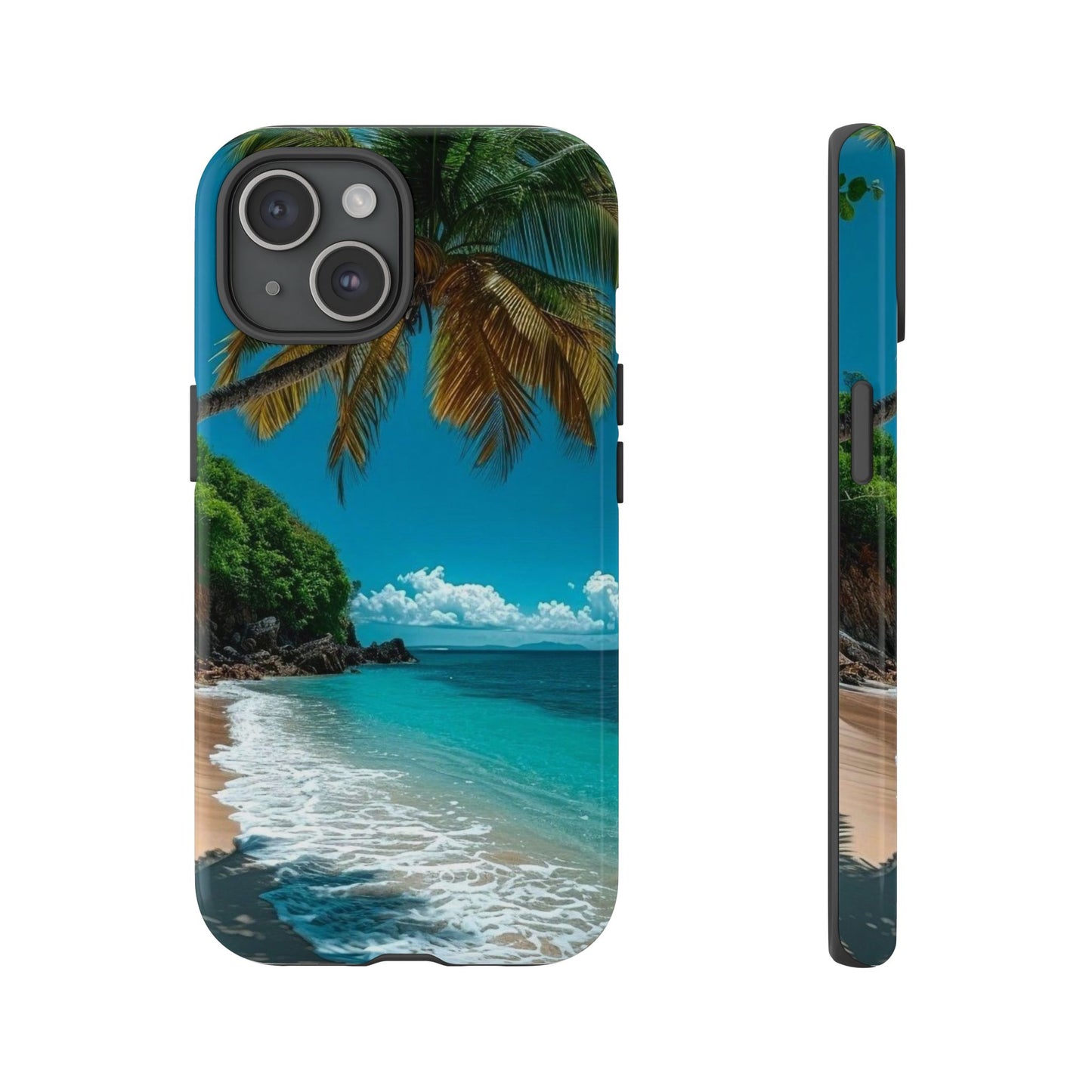 Tropical Beach Oasis - Tough Case for iPhone or Samsung