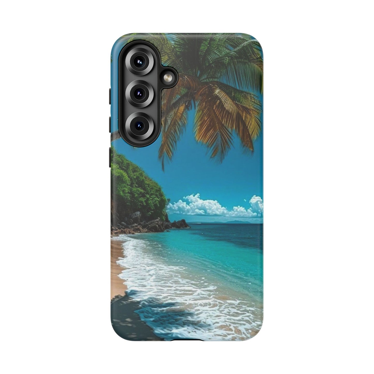 Tropical Beach Oasis - Tough Case for iPhone or Samsung