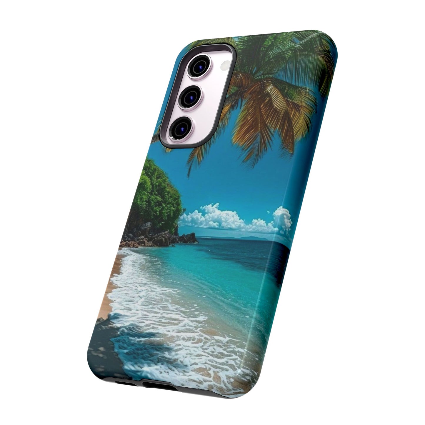 Tropical Beach Oasis - Tough Case for iPhone or Samsung