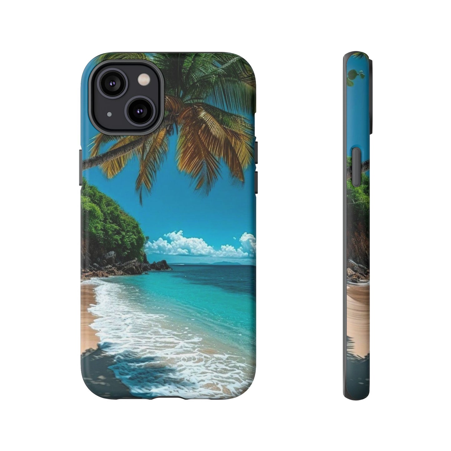 Tropical Beach Oasis - Tough Case for iPhone or Samsung