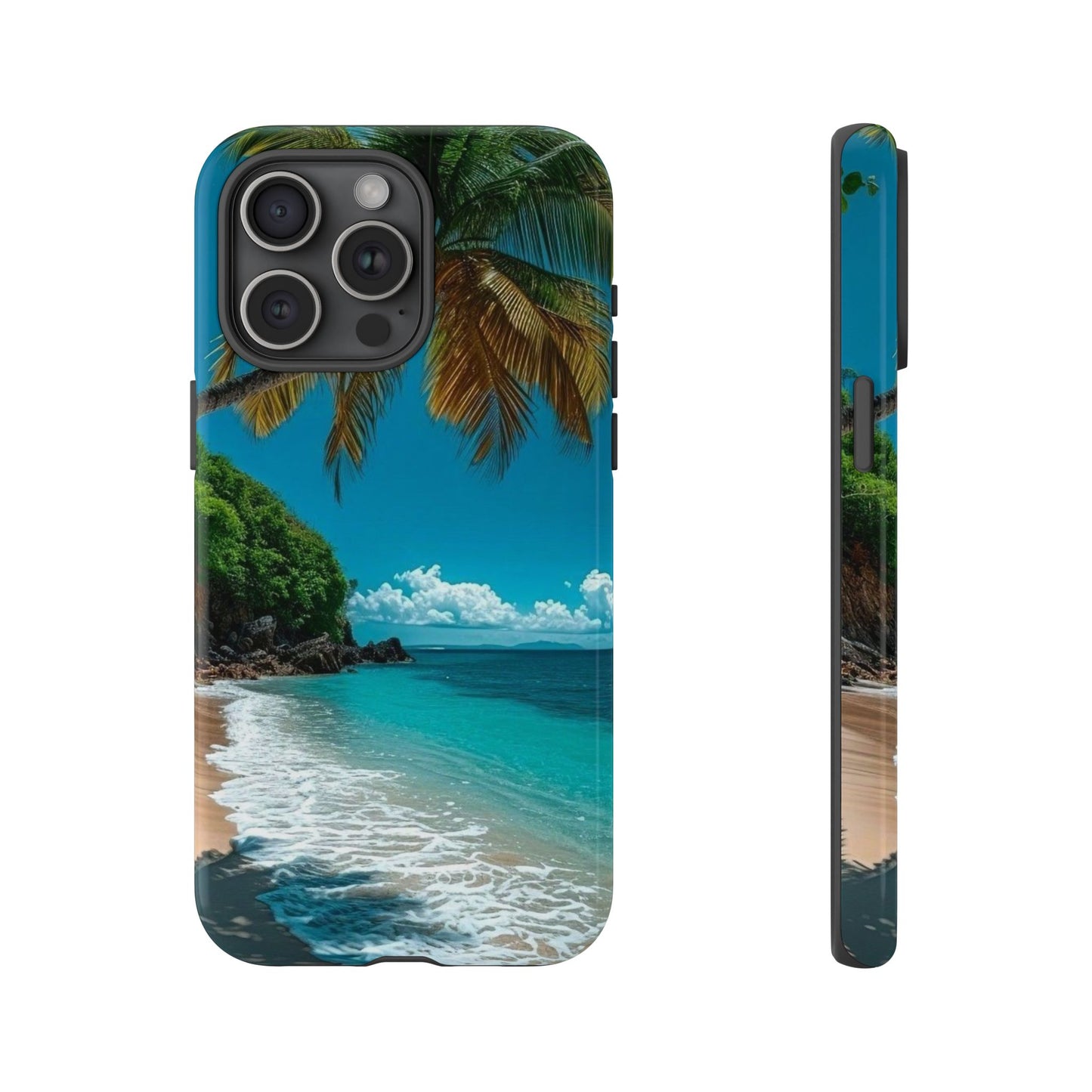 Tropical Beach Oasis - Tough Case for iPhone or Samsung