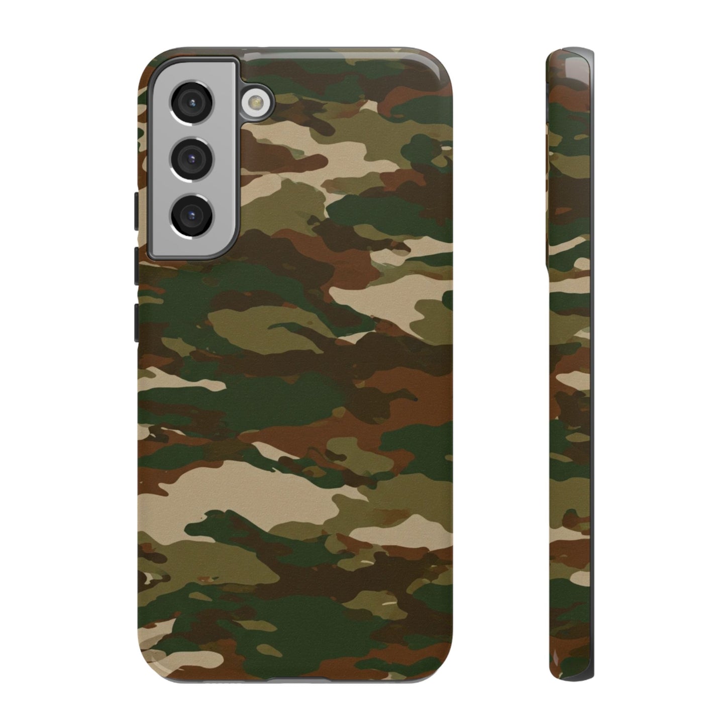 Camo Design - Tough Phone Case - iPhone or Samsung Phones