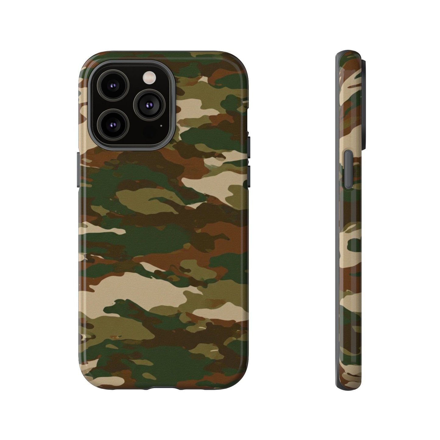 Camo Design - Tough Phone Case - iPhone or Samsung Phones