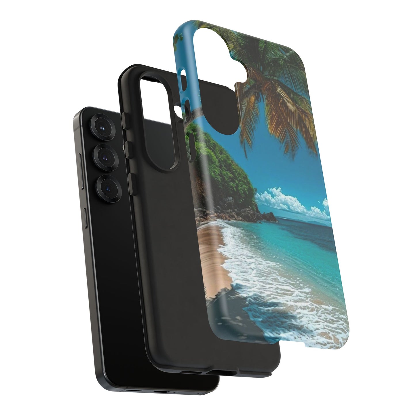 Tropical Beach Oasis - Tough Case for iPhone or Samsung