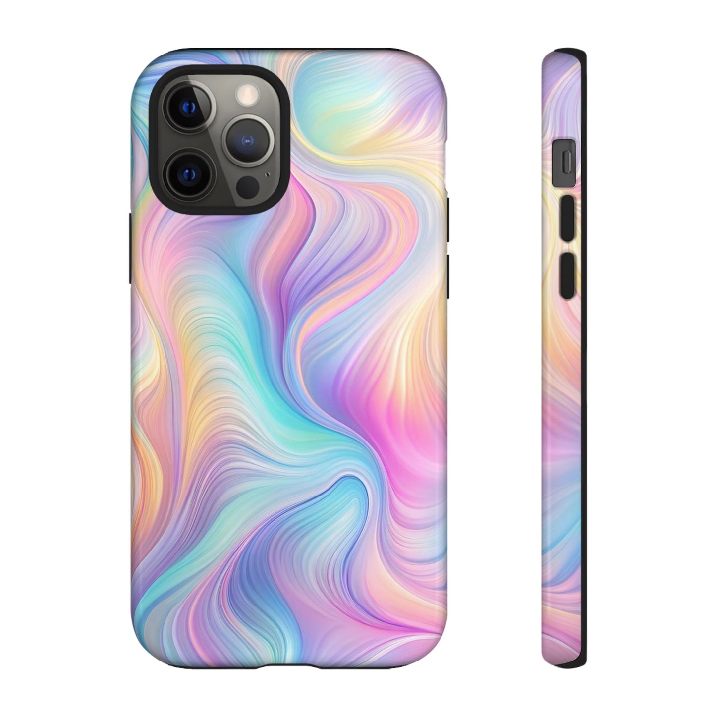 Colorful Swirls Tough Phone Case for Ultimate Protection - iPhone or Samsung Phones
