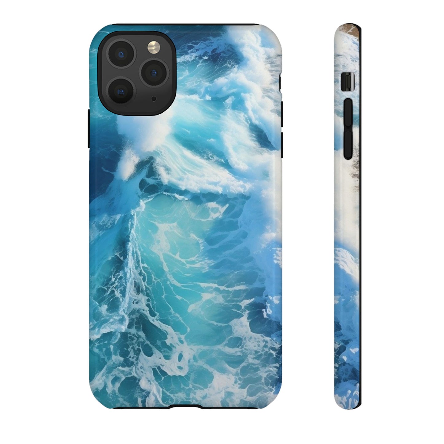Crashing Ocean Waves - Tough Phone Case - iPhone or Samsung Phones